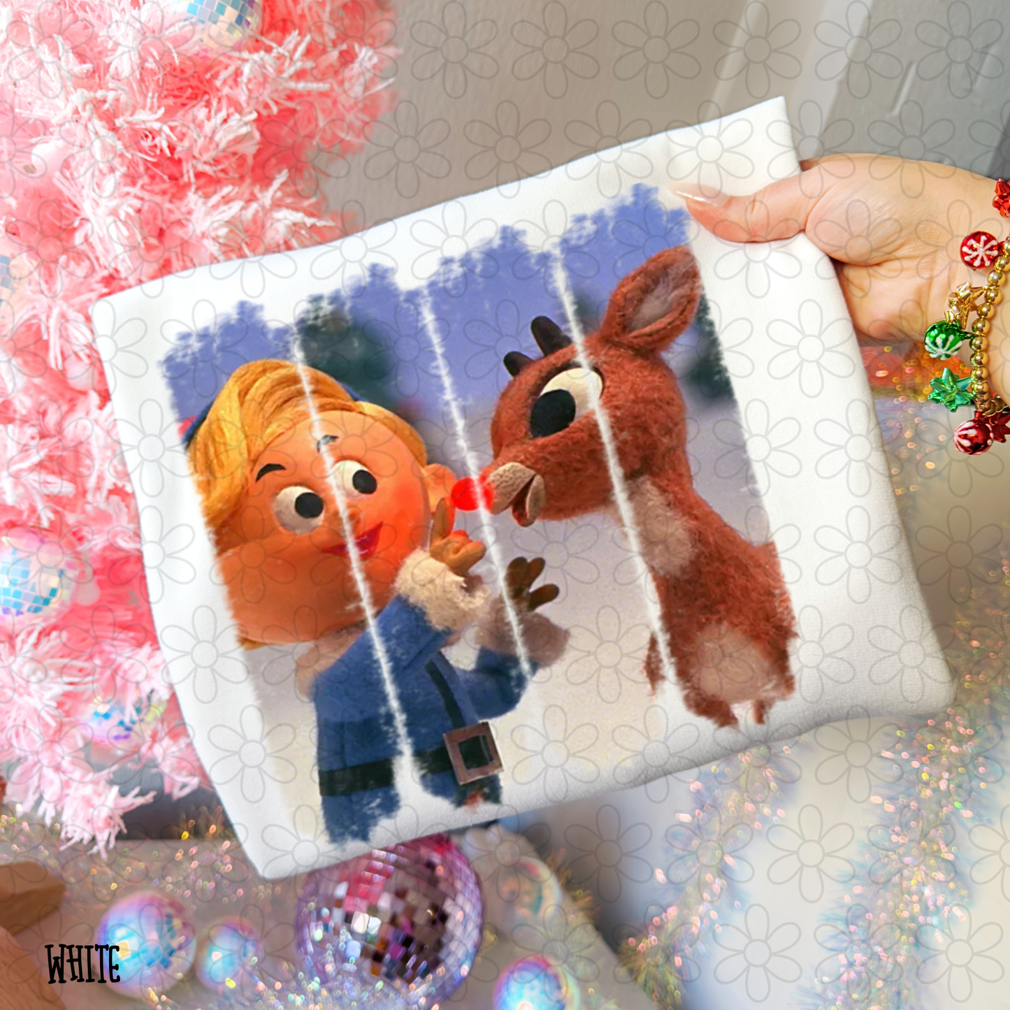 Rudolph the Red-Nosed Reindeer Completed Tee