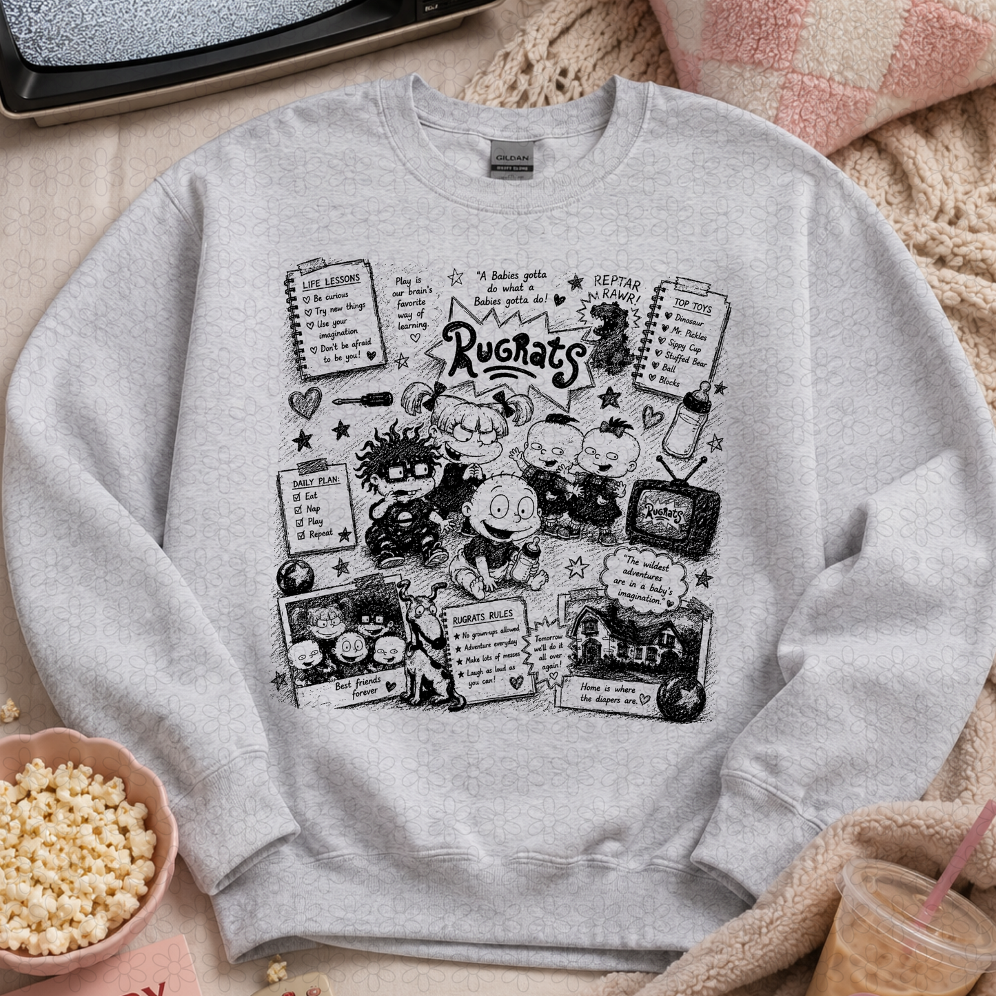 TV Show Collage (Multiple Options) Complete Tee