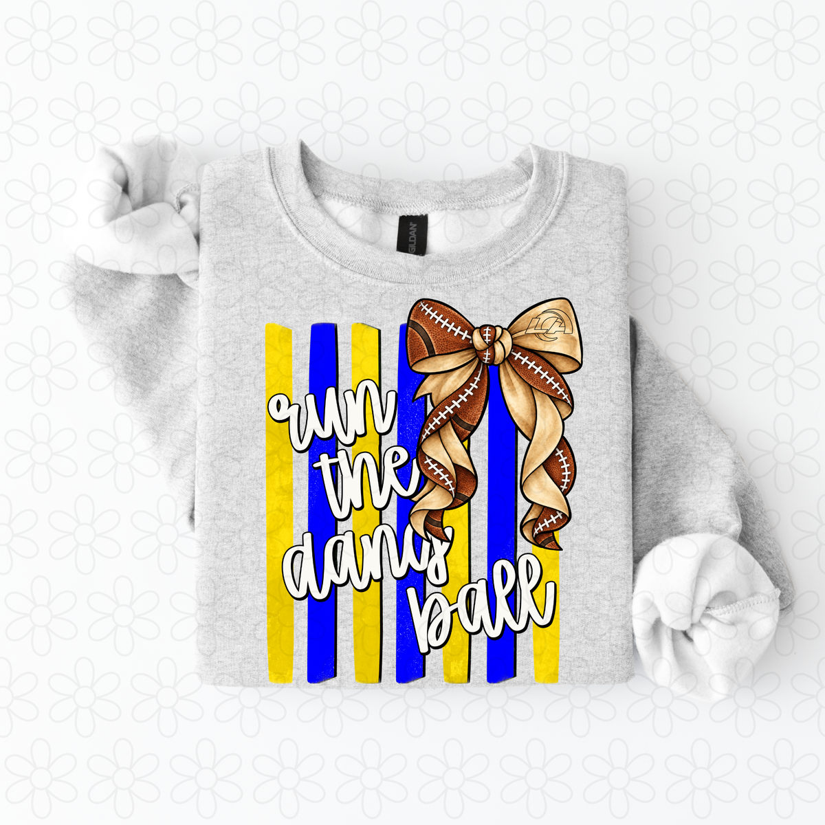 Run The Dang Ball Multiple Color Options, No Customs Completed Tee