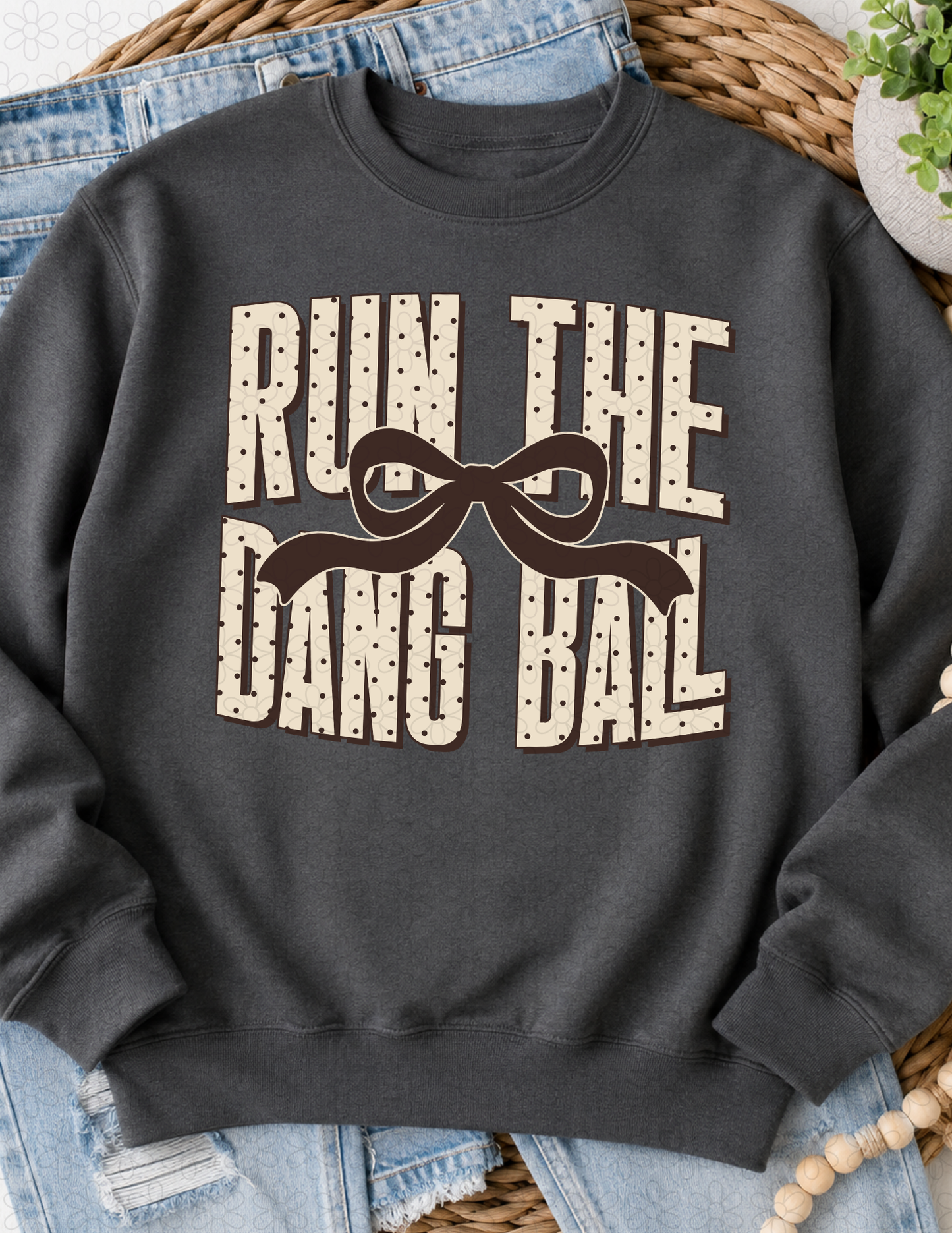 Run the Dang Ball Completed Tee
