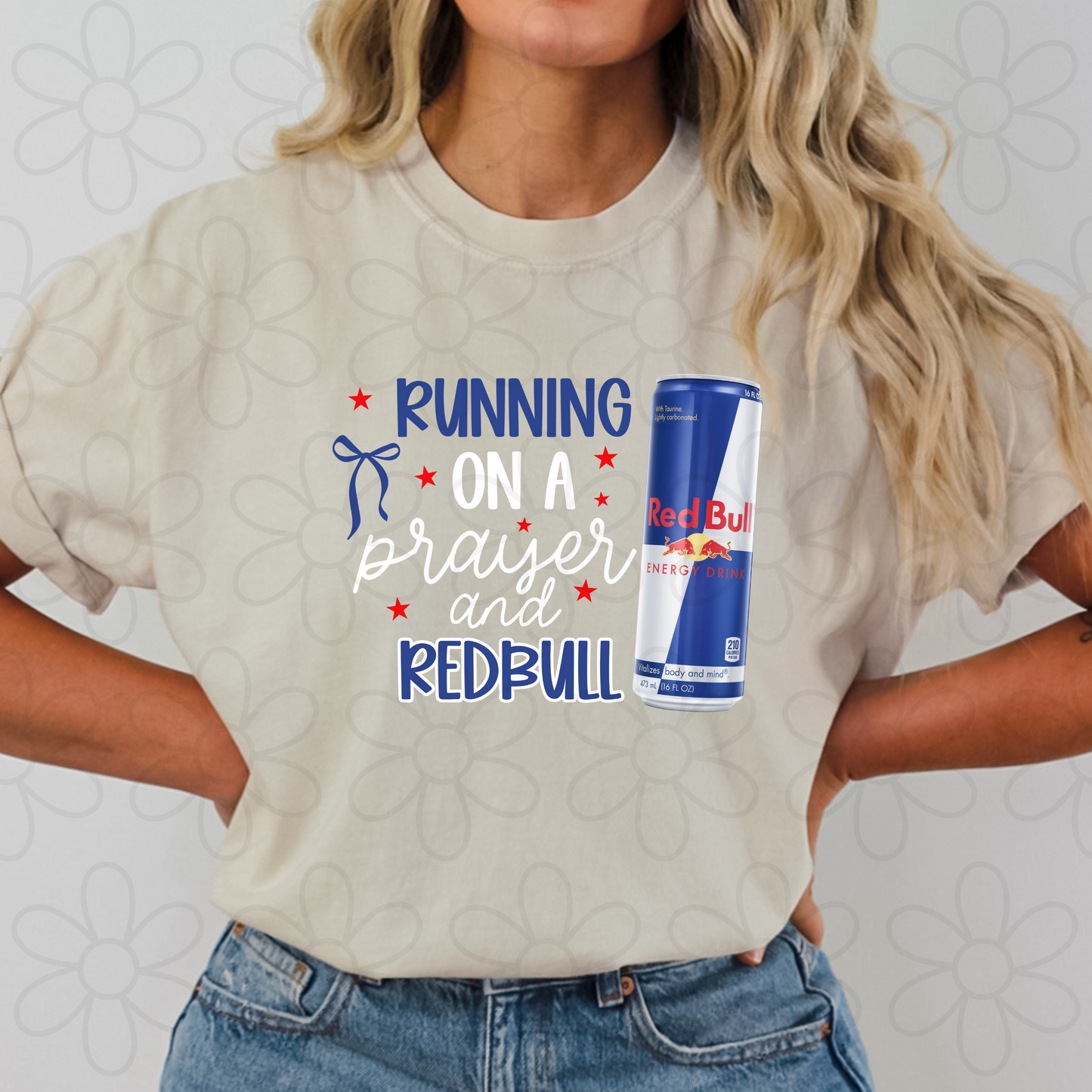 Running On A Prayer Drink - Multiple Options DTF Transfer