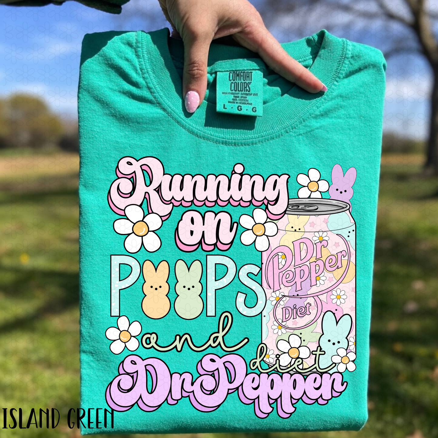 Running on Peeps And (Multiple Options NO Customs) DTF Transfer