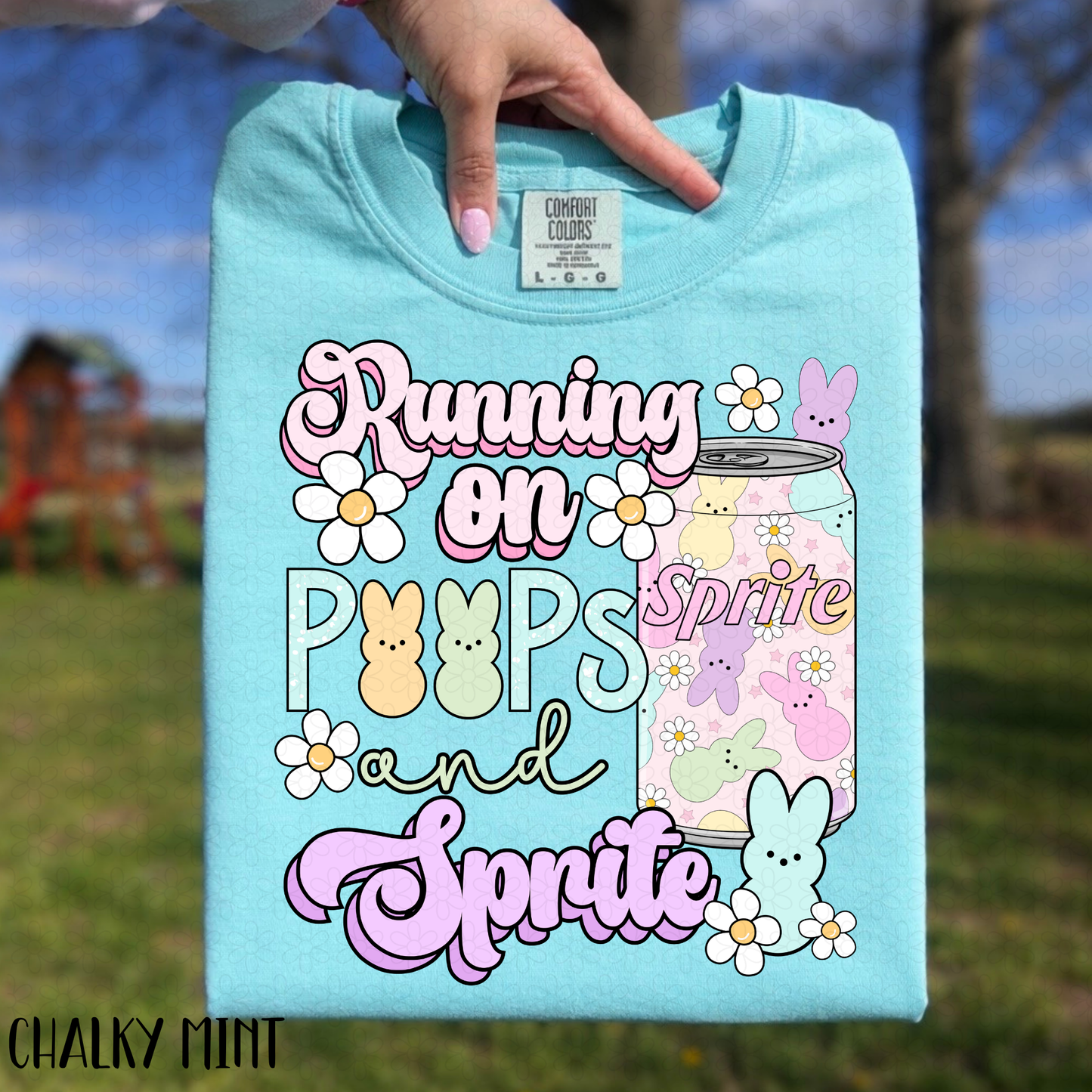 Running on Peeps And (Multiple Options NO Customs) DTF Transfer