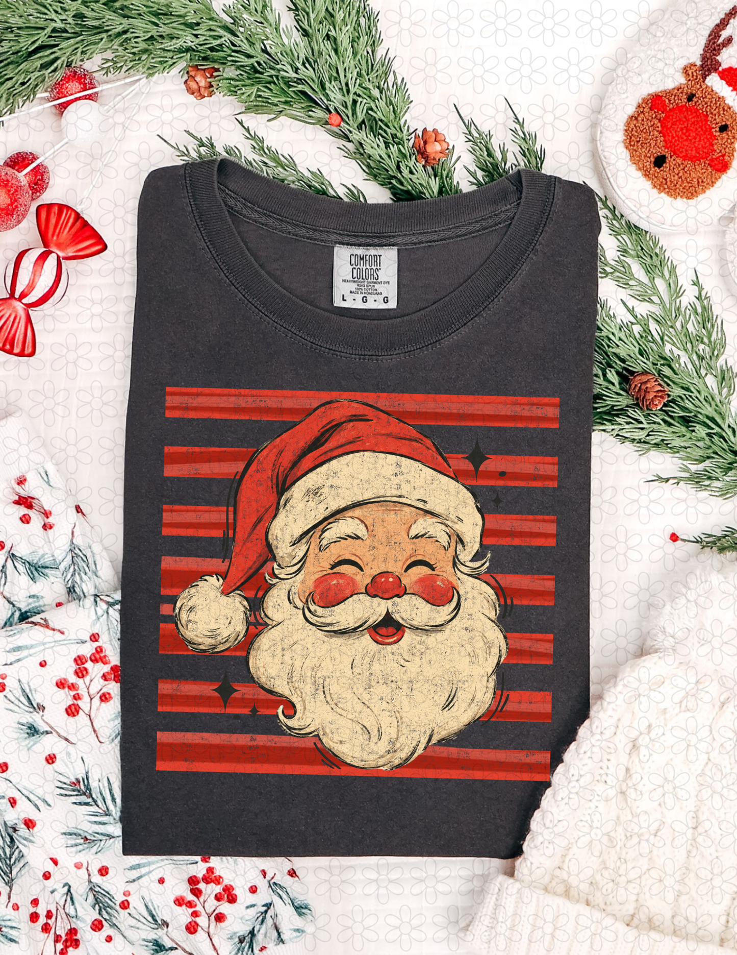 SANTA- LIGHT DTF Transfer