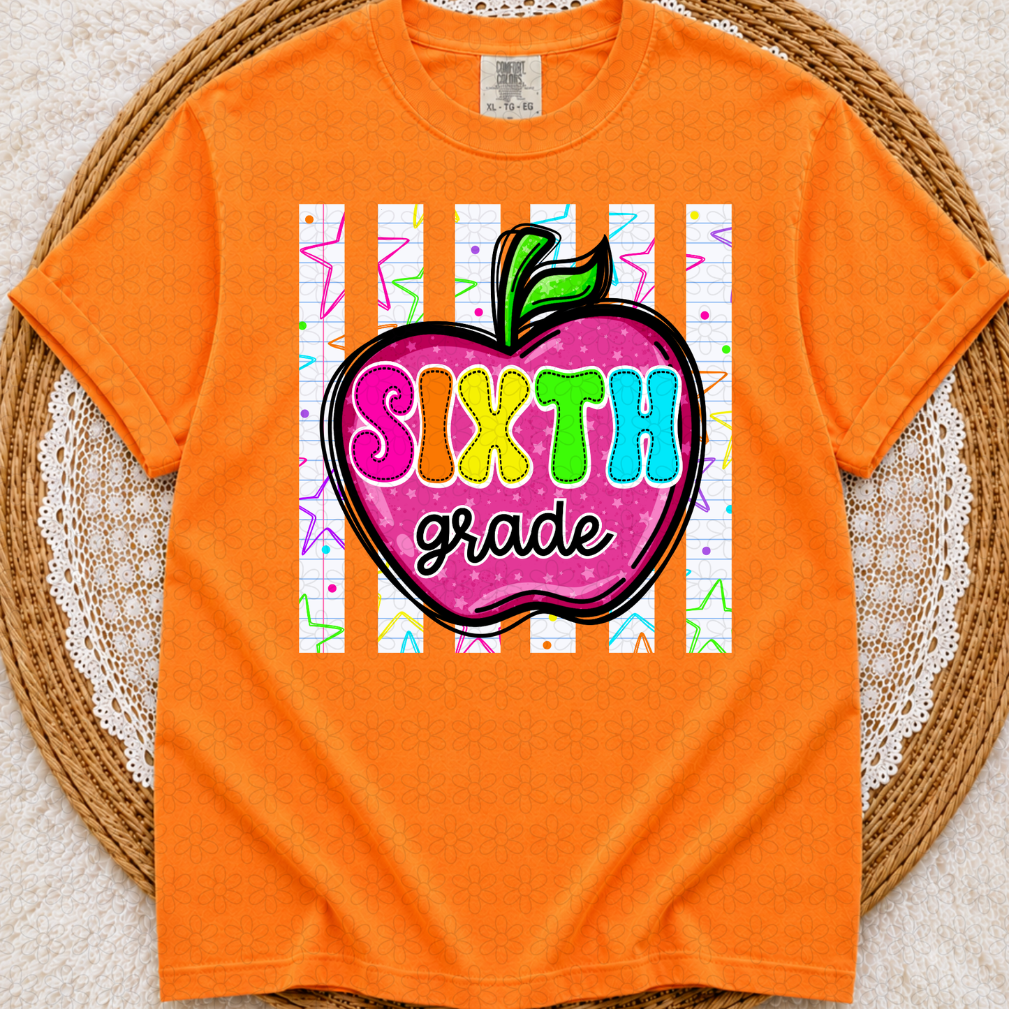 Grades Apple (Multiple Options) DTF Transfer