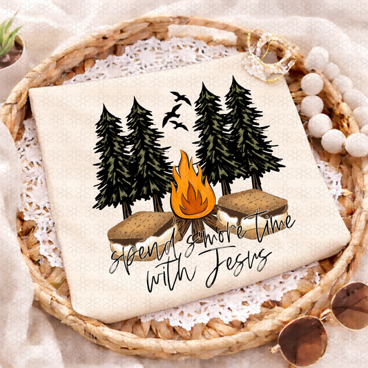 SPEND S'MORE TIME WITH JESUS Completed Tee