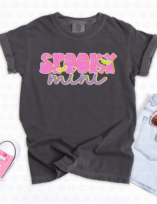 SPOOKY MINI (Multiple Color Options) Completed Tee