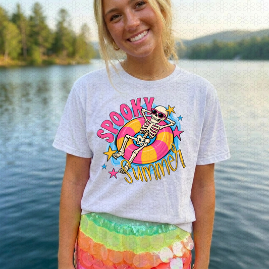 SPOOKY SUMMER Completed Tee