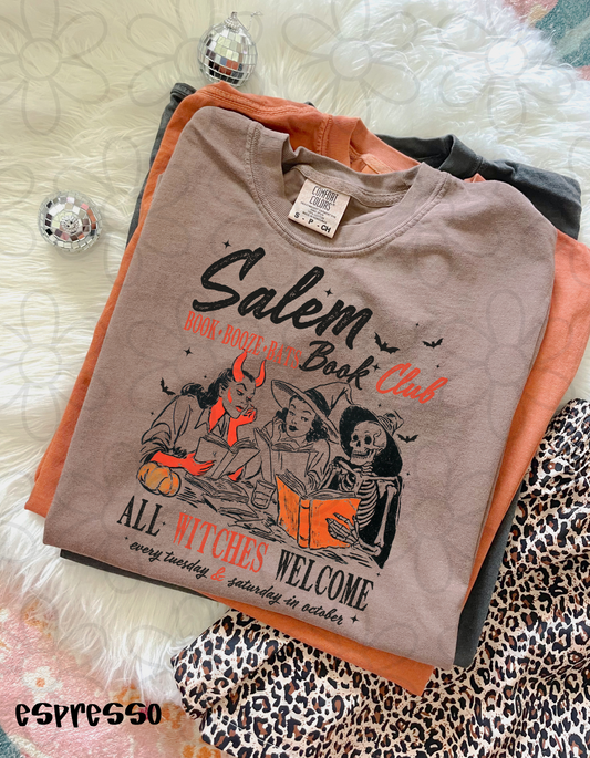 Salem Book Club DTF Transfer
