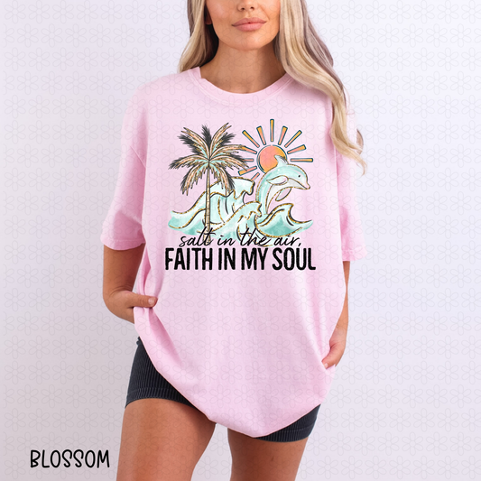 Salt In the Air, Faith In My Soul DTF Transfer