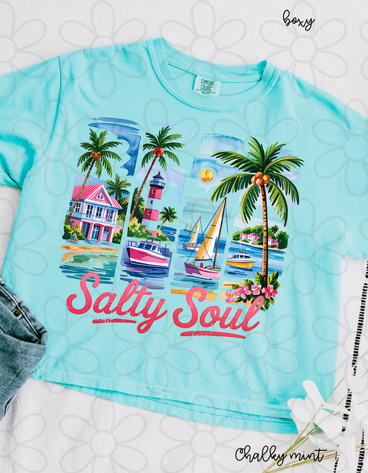 Salty Soul Kids Completed Tee