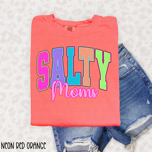 Salty Moms Completed Tee