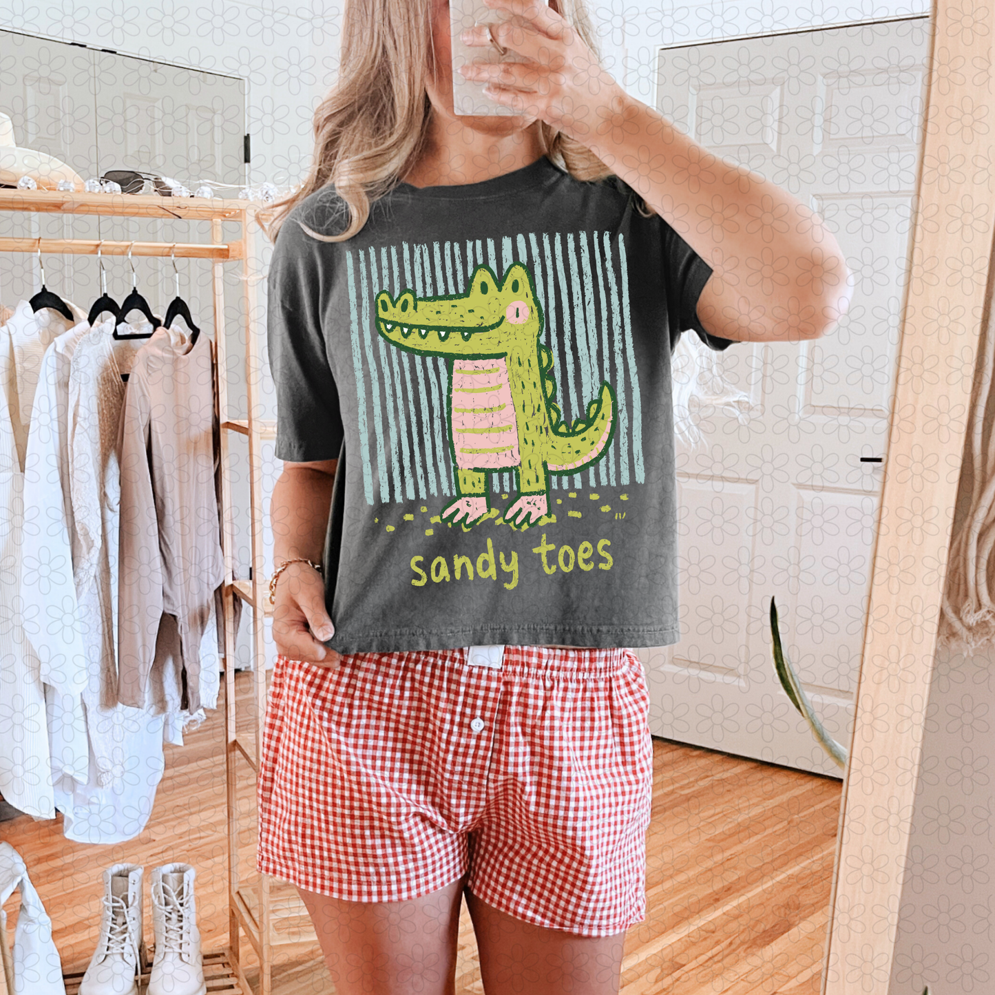 Sandy Toes Completed Tee