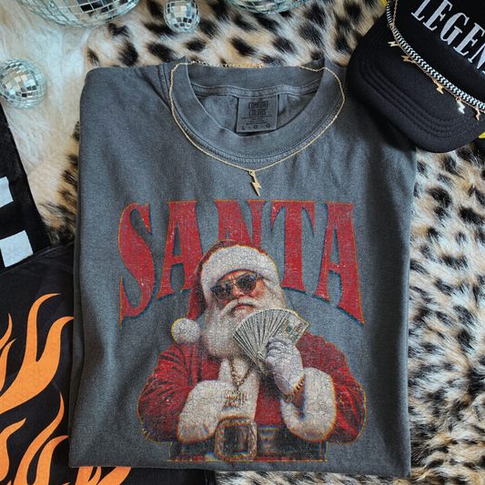 Santa Completed Tee