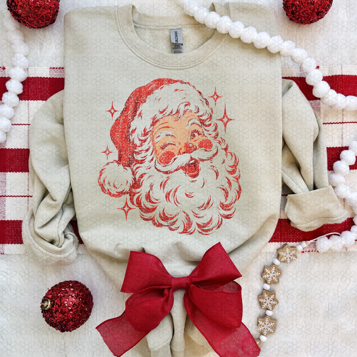 Santa  Completed Tee