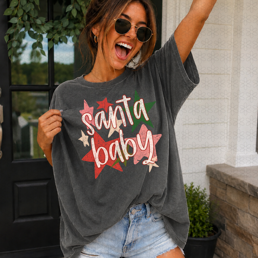 Santa Baby Completed Tee