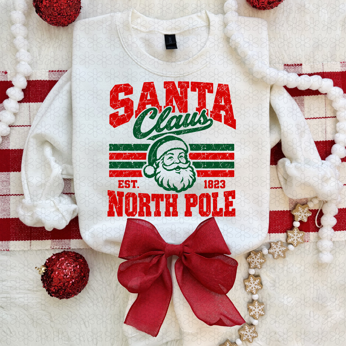 Santa Claus North pole Completed Tee