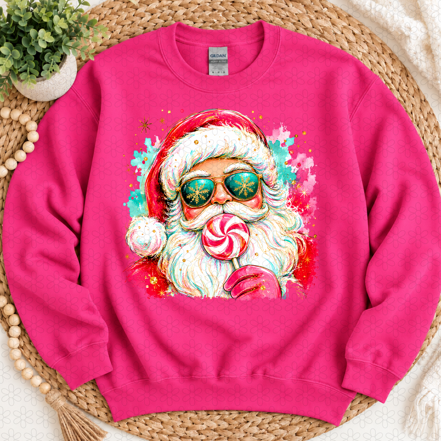 Santa Preppy Completed Tee
