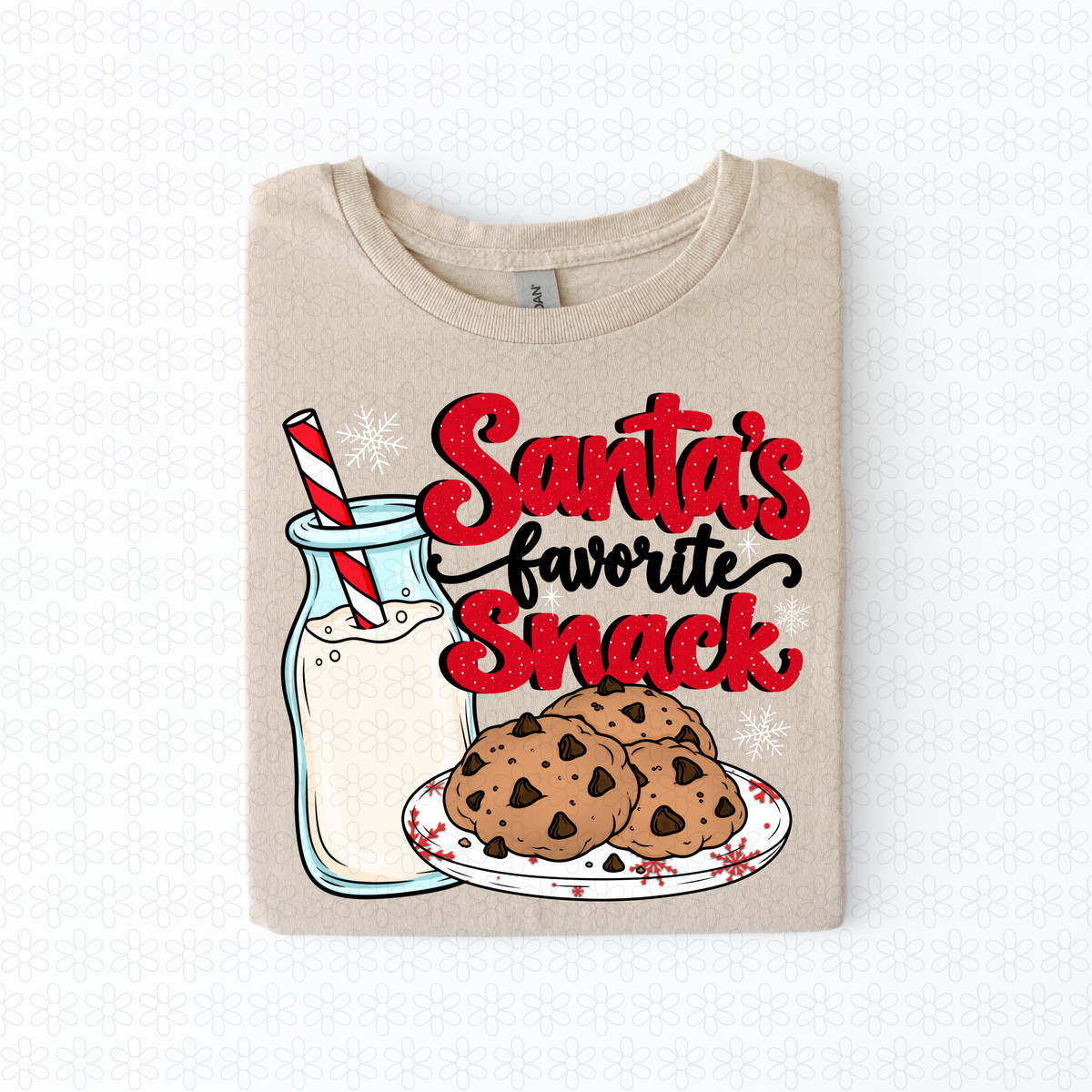 Santa’s favorite snack Completed Tee