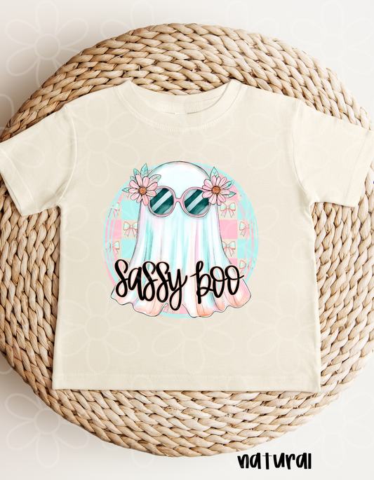 Sassy Boo Completed Tee