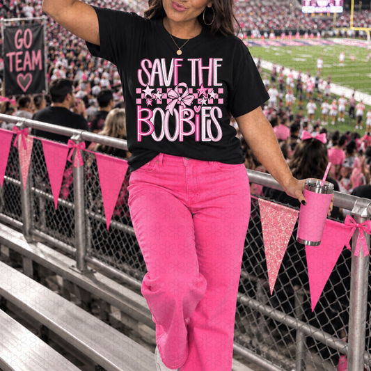 Save The Booies Completed Tee