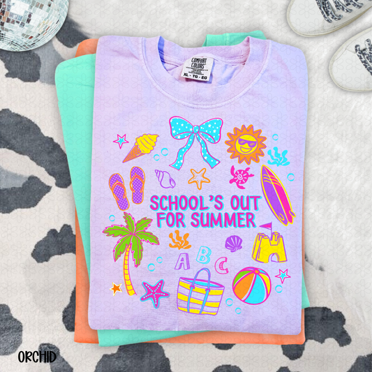 School's Out For Summer DTF Transfer
