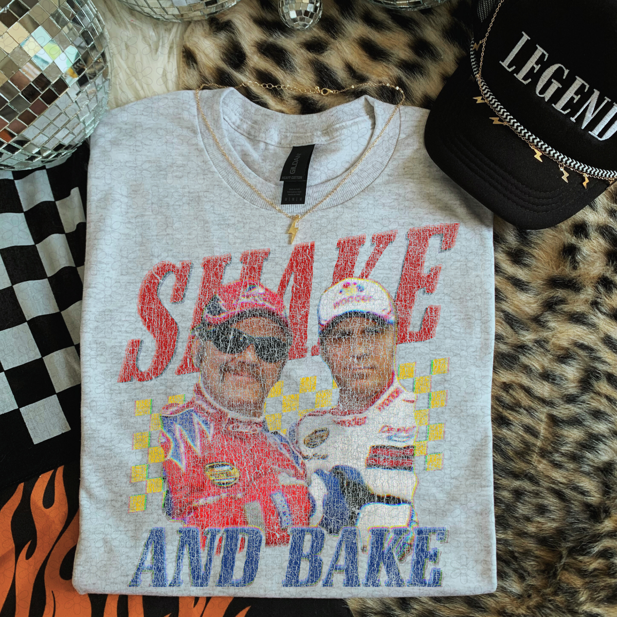 Shake and Bake Completed Tee