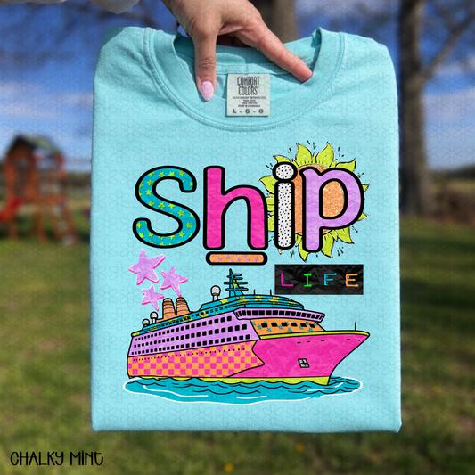 Ship Life Completed Tee
