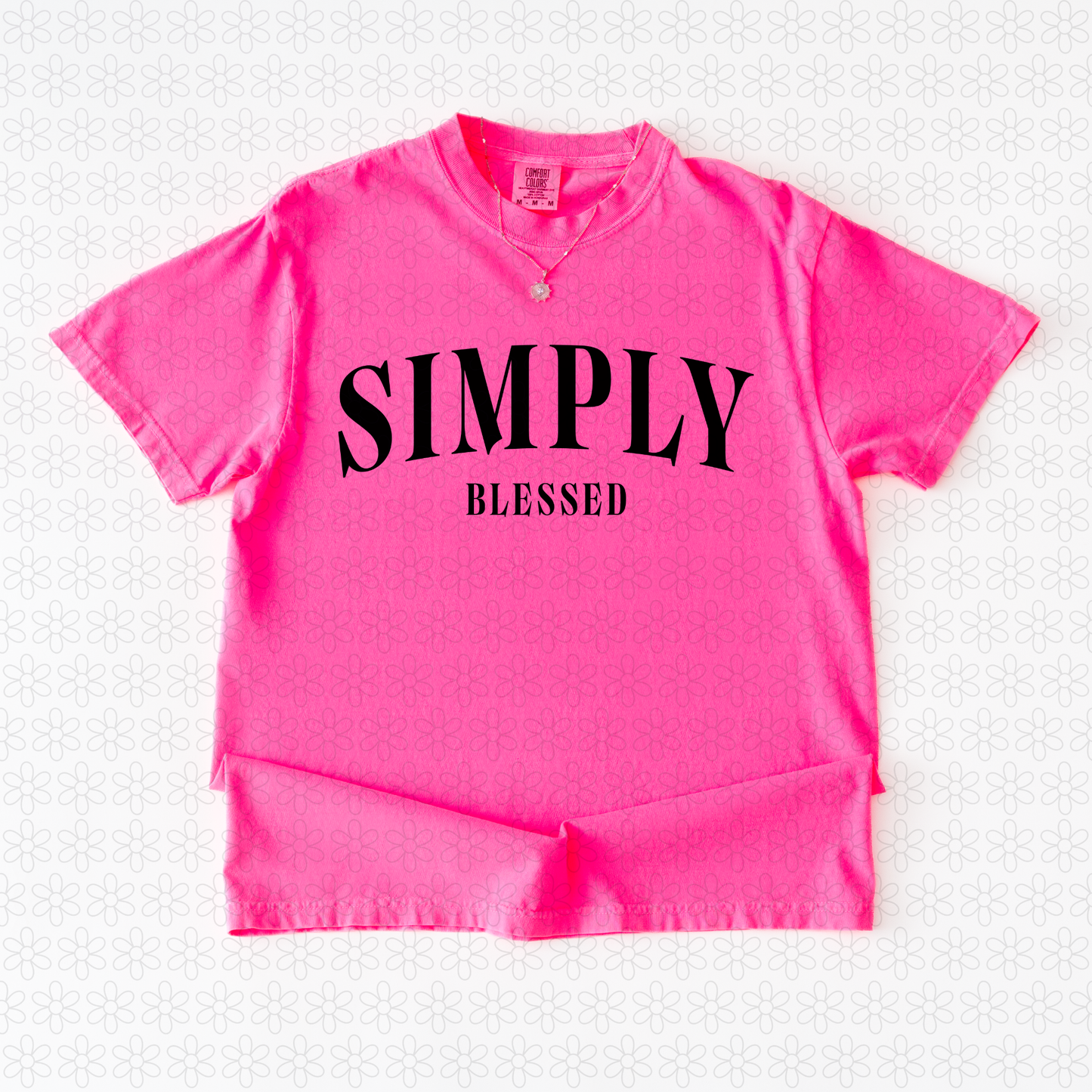 Simply Blessed Completed Tee