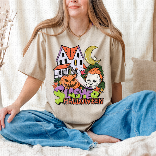 Slasher Halloween Completed Tee