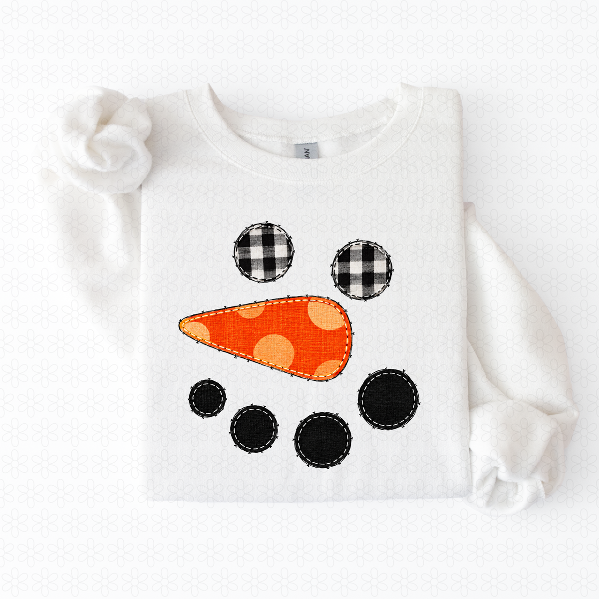 Snowman Completed Tee