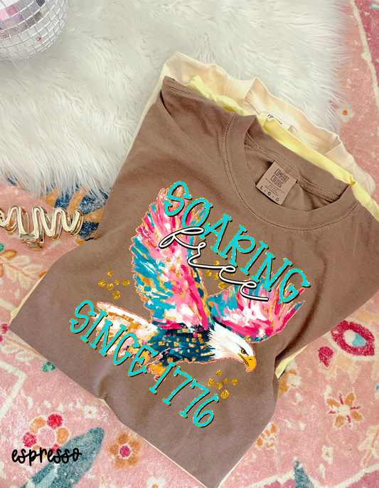 Soaring Free Since 1776 Completed Tee