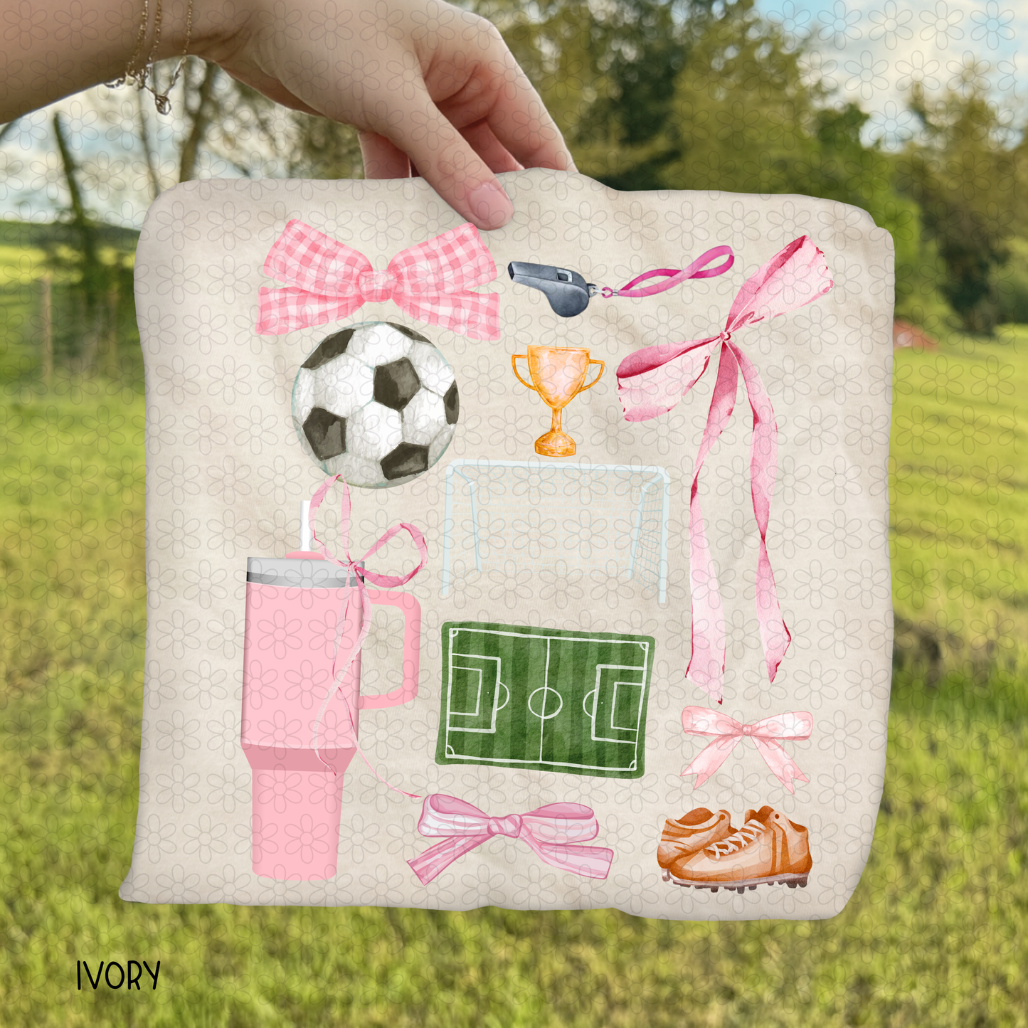 Pink Sports Coquette DTF Transfer