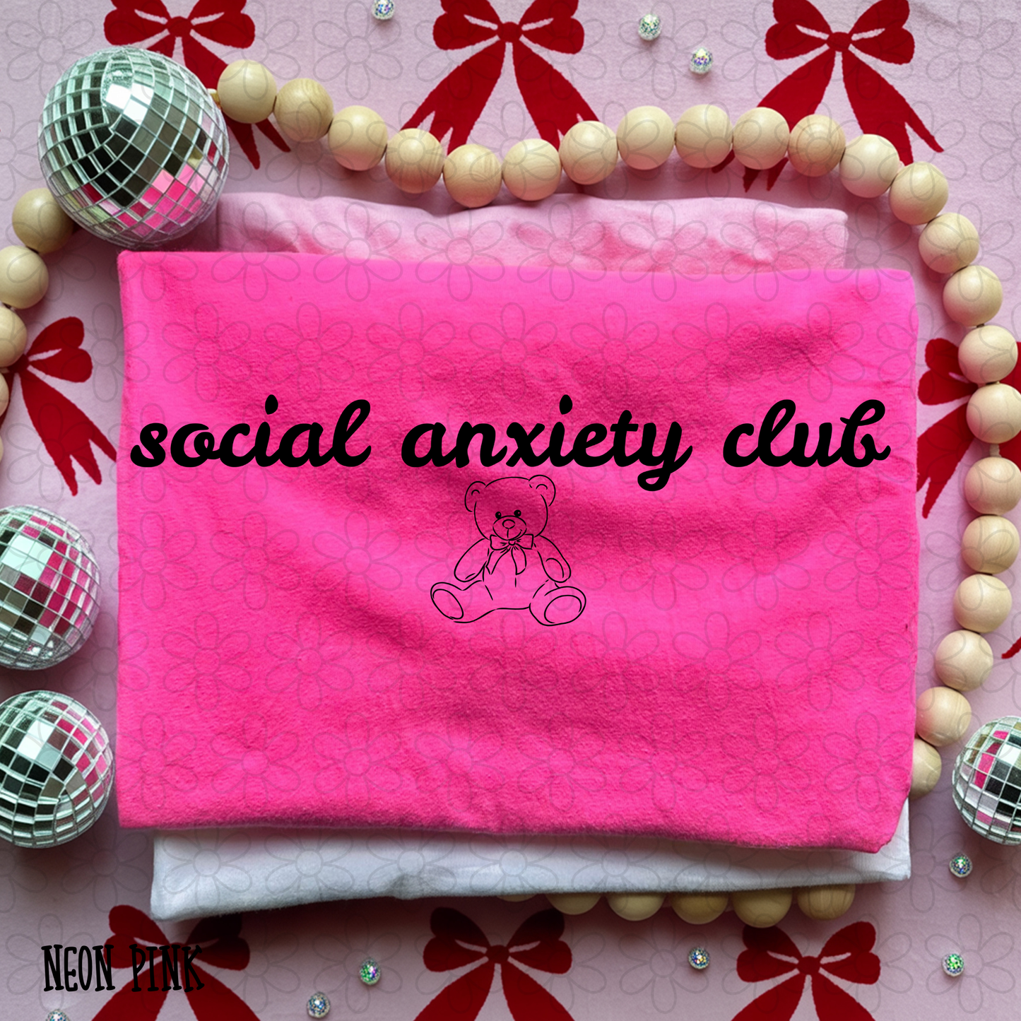 Social Anxiety Club (Multiple Color Options) DTF Transfer