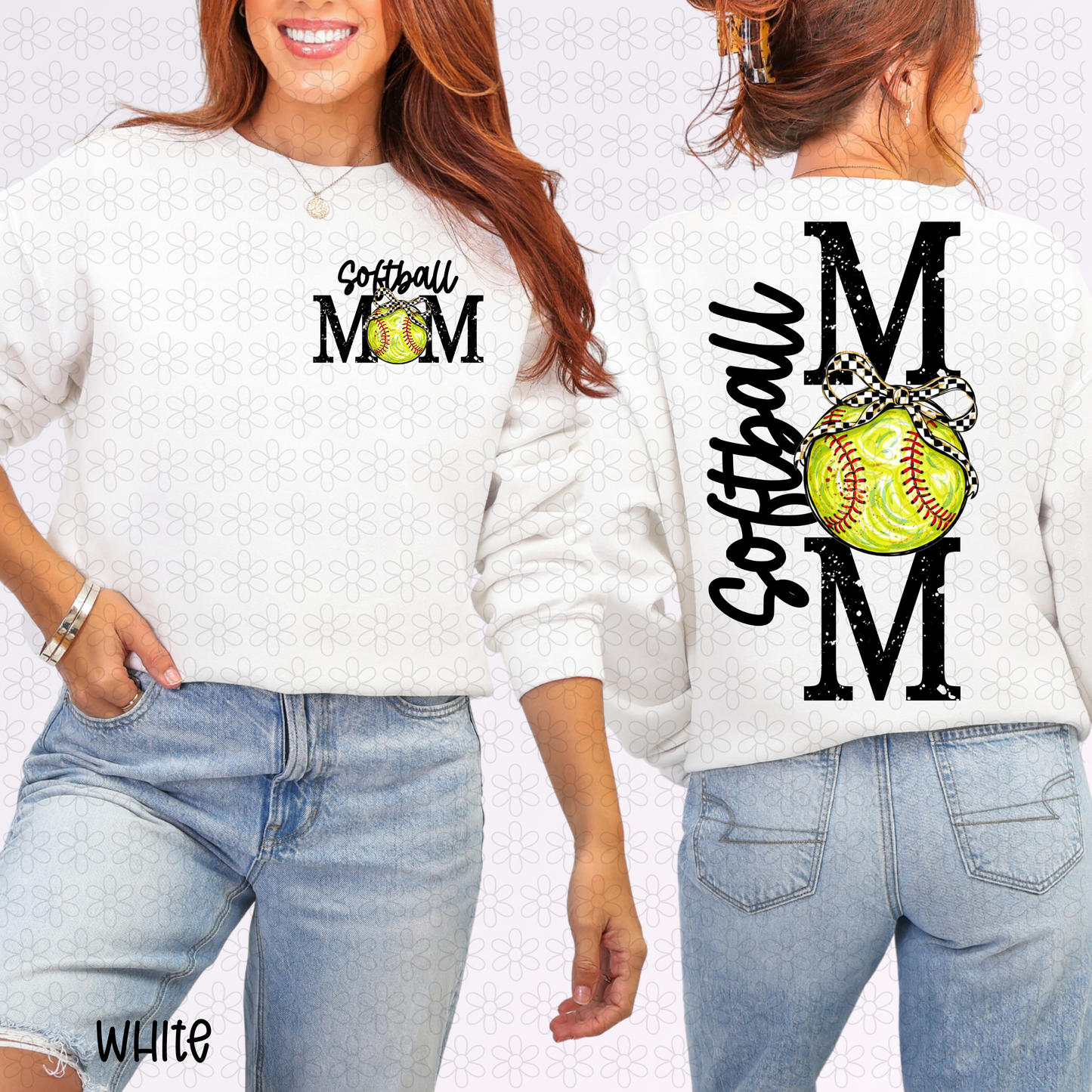 Softball Mom DTF Transfer