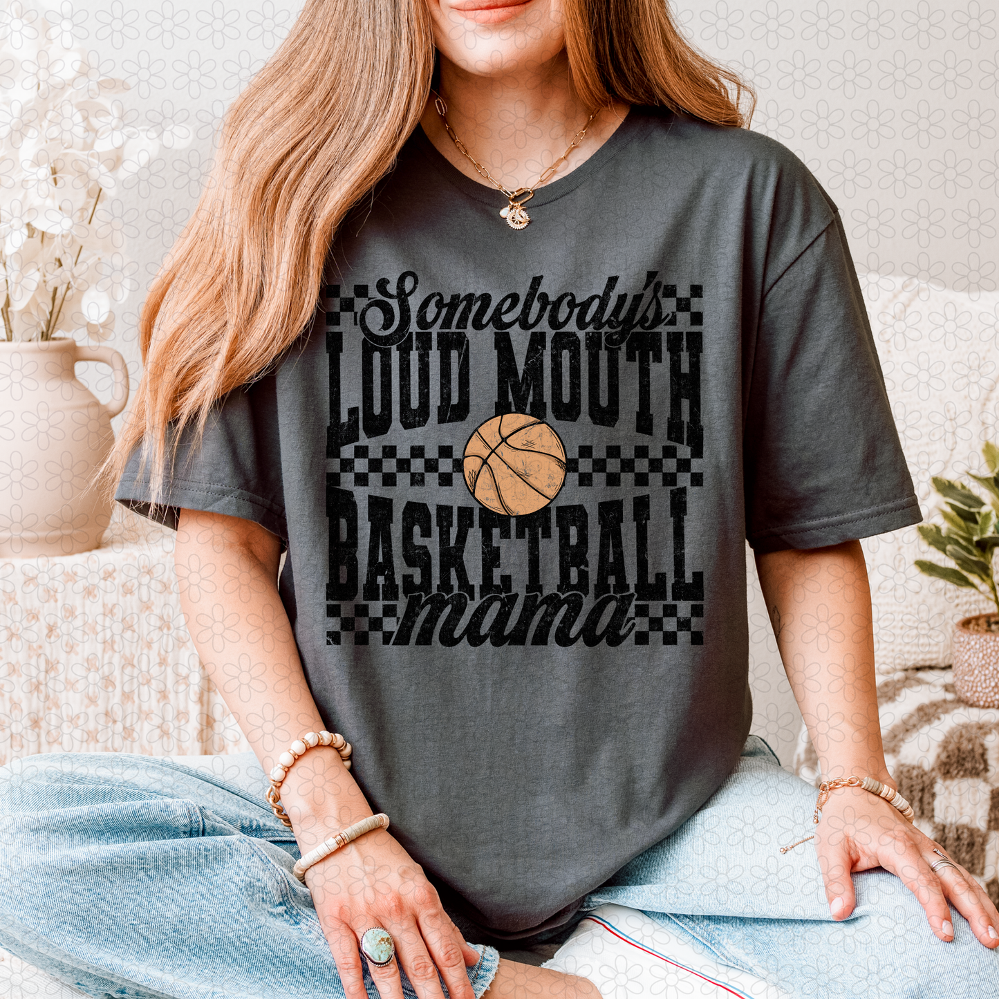 Somebody's Loudmouth Sport Mama (Multiple Options) DTF Transfer