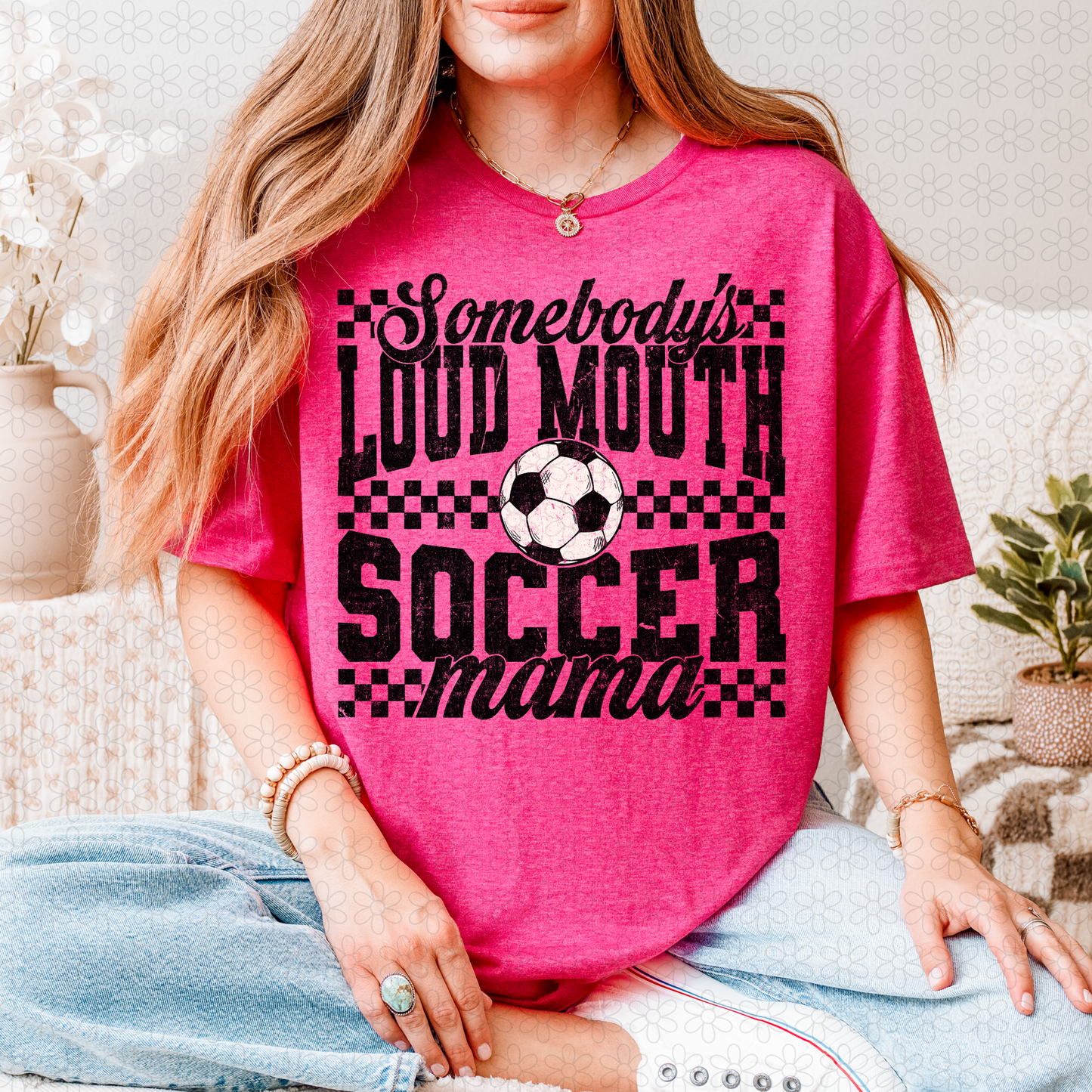 Somebody's Loudmouth Sport Mama (Multiple Options) DTF Transfer
