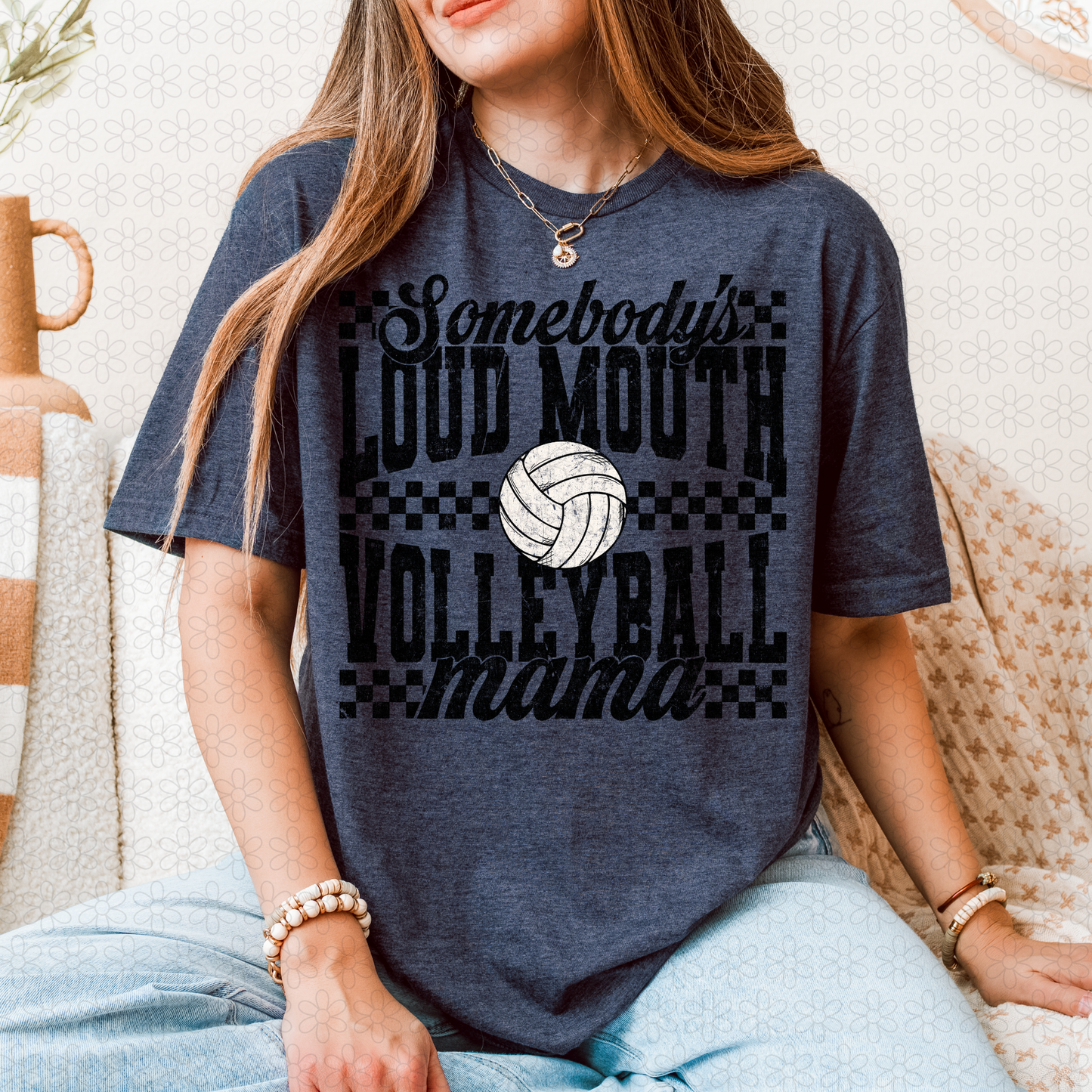 Somebody's Loudmouth Sport Mama (Multiple Options) DTF Transfer