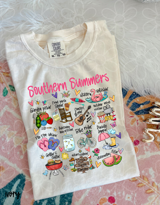 Southern Summers Kids Completed Tee