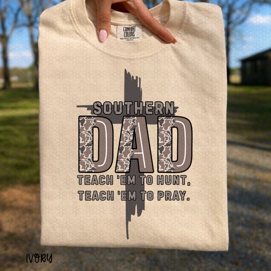 Southern Dad Completed Tee