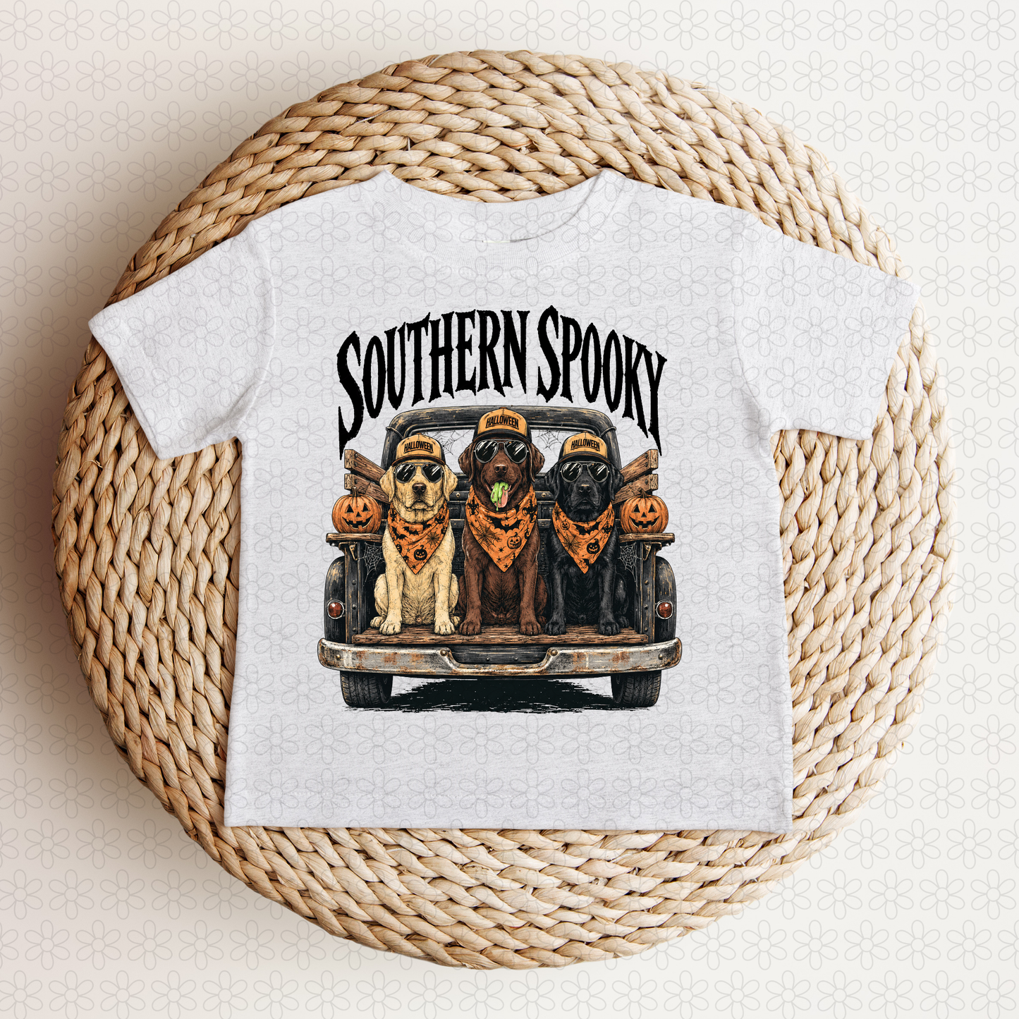 Southern spooky dogs (Multiple Color Options) Completed Tee