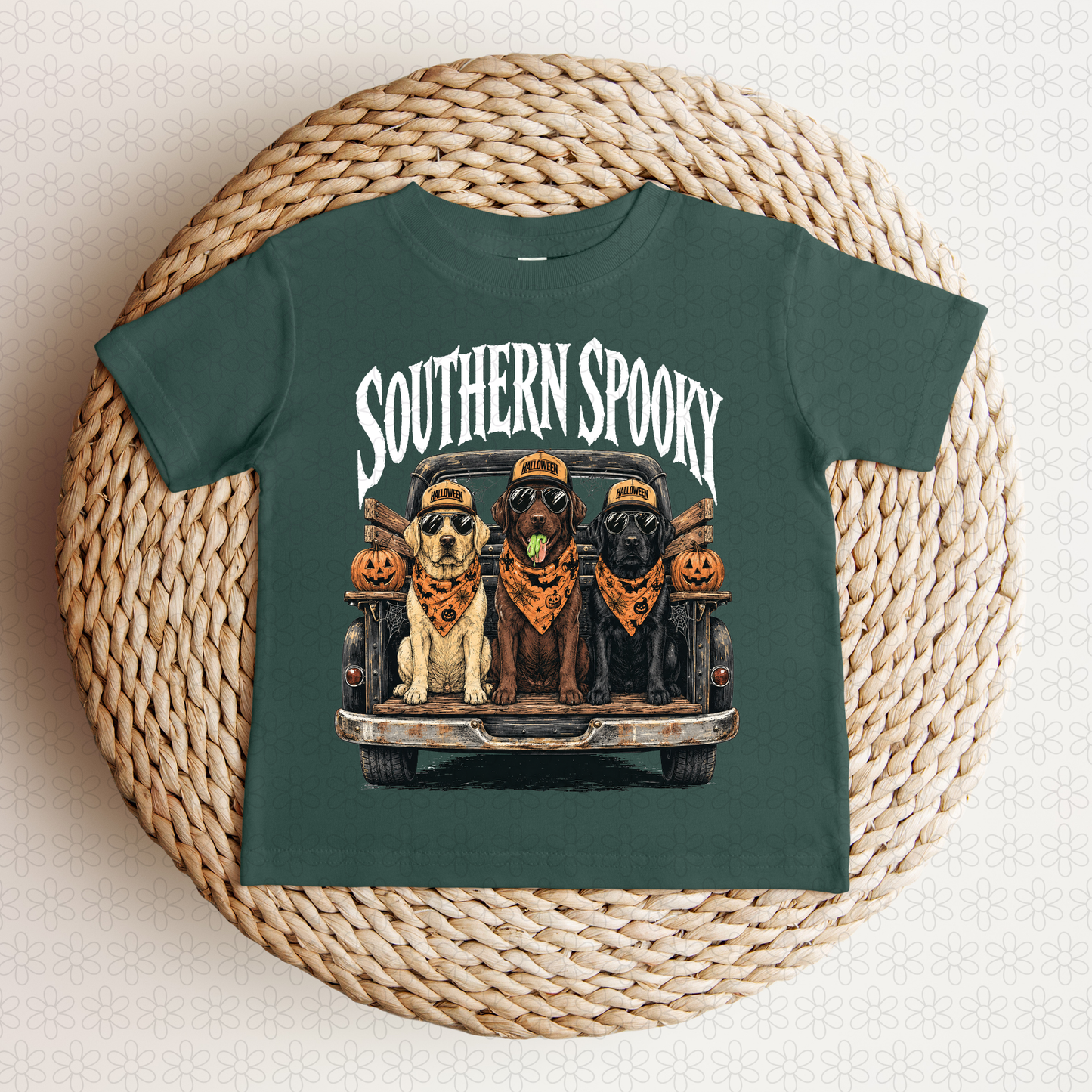 Southern spooky dogs (Multiple Color Options) Completed Tee