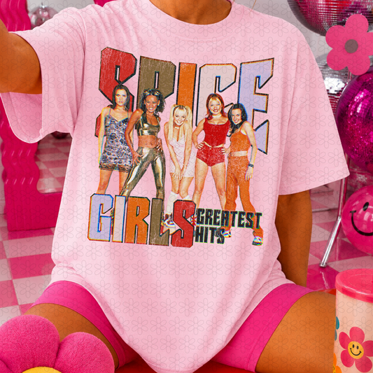 Spice Girls Greatest hits Completed Tee