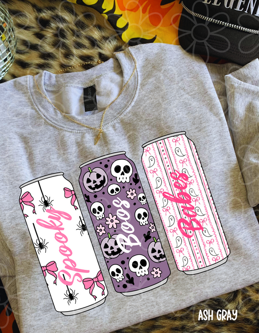 Spooky Boos Babe Completed Tee