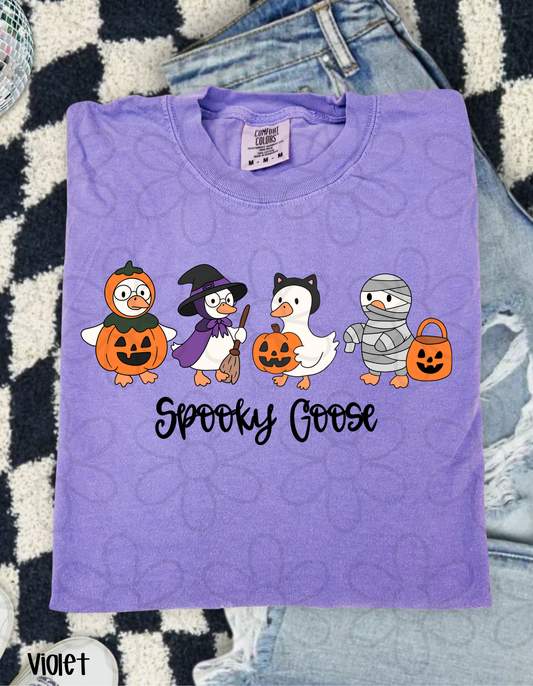 Spooky Goose Kids Completed Tee