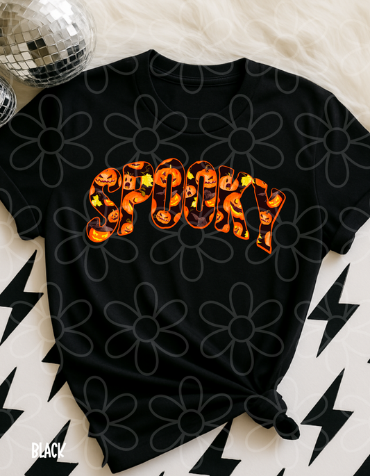 Spooky Halloween Pumpkins DTF Transfer