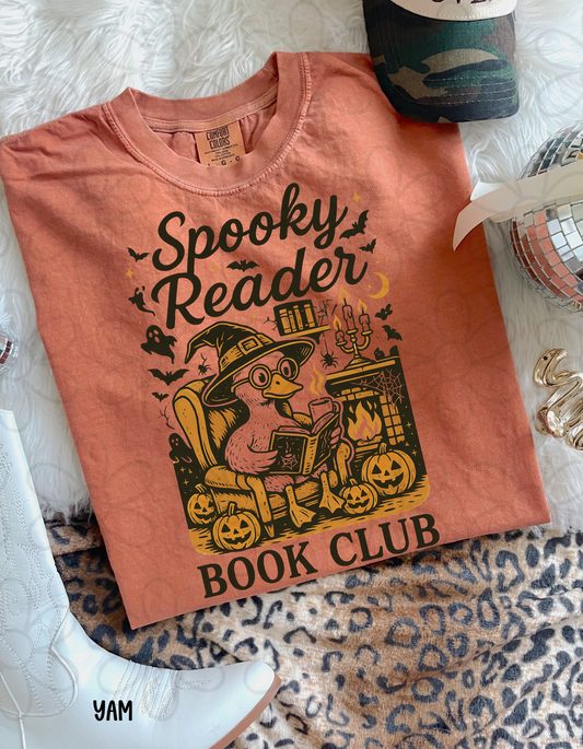 Spooky Reader Book Club Completed Tee
