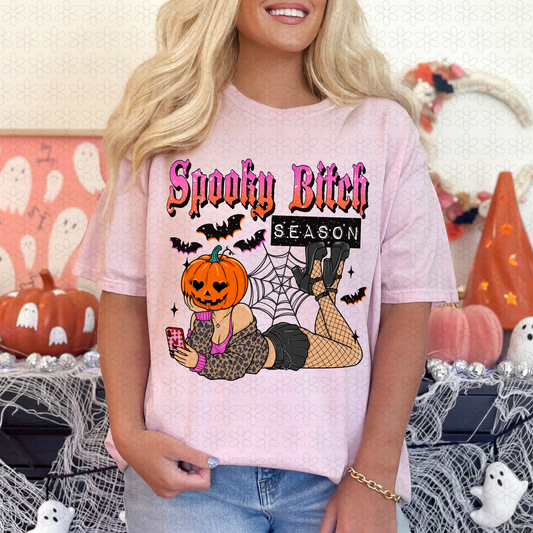 Spooky Bitch Season Completed Tee