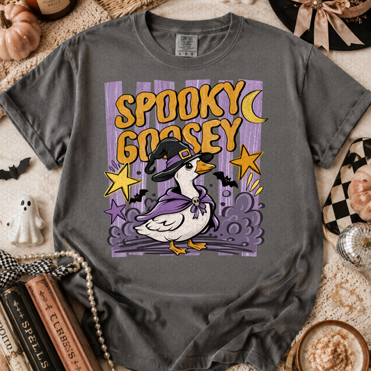 Spooky Goosey Completed Tee