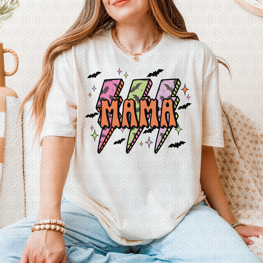 Spooky Mama Completed Tee